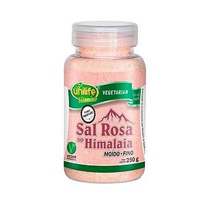 Sal Rosa do Himalaia Moído UNILIFE 250g