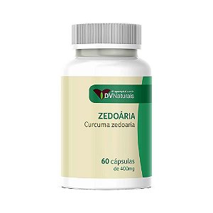 DV Zedoária (Curcuma zedoaria) 400mg 60 Cápsulas