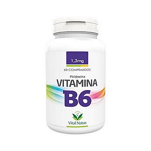 Vitamina B6 VITAL NATUS 1,3mg 60 Comprimidos