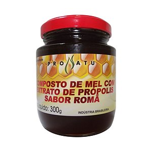 Mel Composto com Extrato de Própolis e Romã PRONATU 300g