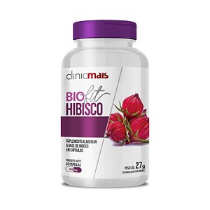 Biofit Hibisco CHÁ MAIS (ClinicMais) 450mg 60 Cápsulas