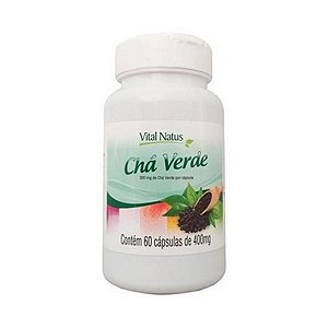 Chá Verde  VITAL NATUS 400mg 60 Cápsulas