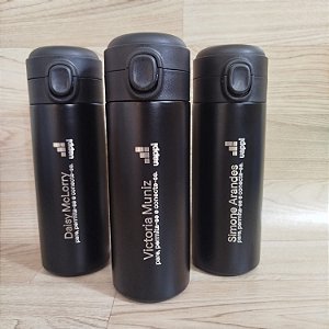 GARRAFA TERMICA 400ML (ATACADO PEDIDO MINIMO DE 20 UNIDADES)