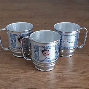 CANECA ALUMÍNIO 450ML