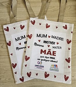 SACOLA TIPO ECOBAG 28 X 36 CM (PEDIDO MINIMO 20 UNIDADES)