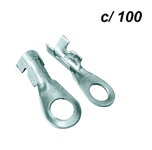 TERMINAL OLHAL T13 ESTANHADO FURO 4,76MM 3/16 CENTO