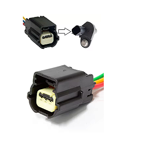 TC1031702 Chicote 3 Vias Sensor Rotacao GM Onix Spin Cobalt TC1702