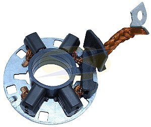 1.288/4 Porta Escovas Motor Partida FIAT Palio Strada Siena Uno Mobi Ideia