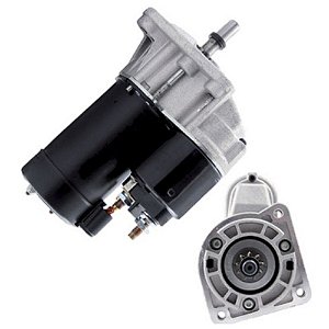EURO 20514 Motor de Partida 9 Dentes Com Eixo VW Gol Parati Santana AP 1.6 1.8 2.0 ate 1999
