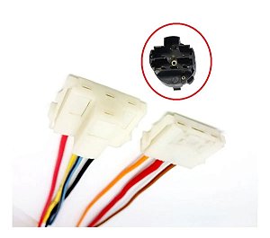 1071765F Chicote 7 vias Comutadores Fiat Terminais Finos ETE5640