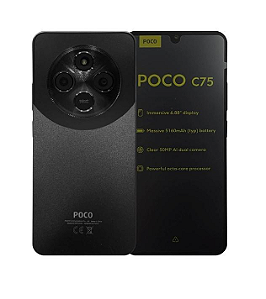 Xiaomi Poco C75 128gb Black 6gb Ram Global