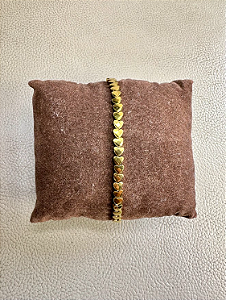 Pulseira Hematita Coração