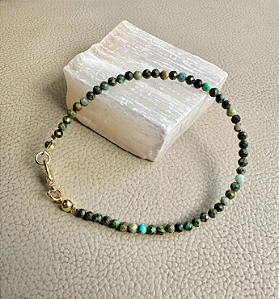 Pulseira Turquesa Africana