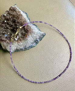 Choker Ametista
