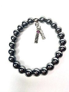Pulseira em hematita