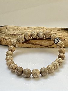 Pulseira em Jaspe Madeira
