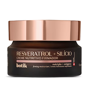 Creme Nutritivo Firmador Botik Resveratrol E Silício 40g