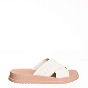 Chinelo Smash Petite Jolie PJ6812II Marfim/Mocca