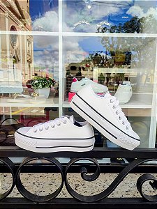 Chuck Taylor All Star Converse Lift Sintético Branco