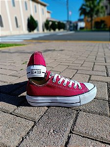 Chuck Taylor All Star Converse Lift Bordô