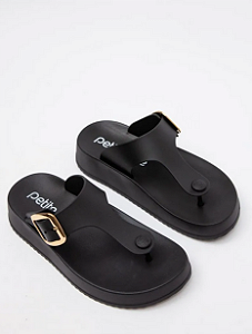 Chinelo Day Petite Jolie PJ7499 Preto