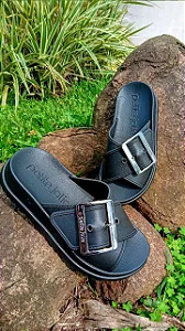Chinelo Feat Petite Jolie PJ7482 Preto