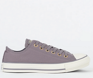 Chuck Taylor All Star Converse Taylored Lux Cinza Malva