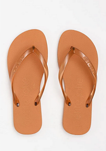 Chinelo Fresh Petite Jolie PJ6901II Doce de Leite Translúcido