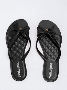 Chinelo Express III Petite Jolie PJ2272III Preto