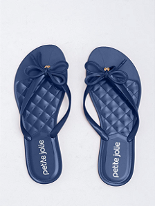 Chinelo Express III Petite Jolie PJ2272III Dark Blue