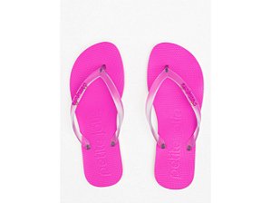 Chinelo Fresh Petite Jolie PJ7701 Fúcsia/Translúcido