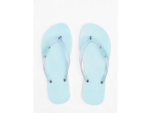 Chinelo Fresh Petite Jolie PJ7701 Bubble Blue/Translúcido