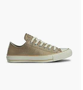 Chuck Taylor All Star Converse Authentic Glam 2.0 Dourado