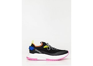 Tênis Puff Sneaker Petite Jolie PJ7130II Preto Multi