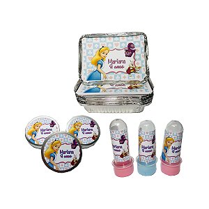 100 Tubetes + 100 Latinhas + 100 Marmitinhas Personalizados Diversos Temas
