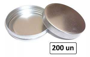 Kit 200 Latinhas Alumínio Para Lembrancinhas Personalizar Atacado 5X1Cm