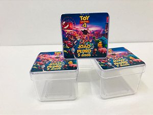 10 Caixinhas Acrílicas Personalizadas - Qualquer Tema