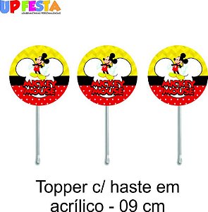 10 Toppers Personalizados - Qualquer Tema