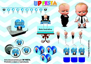 Kit Festa Lembrancinha Poderoso Chefinho 10 Pessoas -90 Pcs