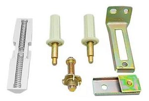 Conjunto de peças para porta camarão de madeira