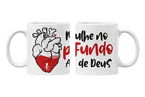 Caneca Mergulhe no amor de Deus