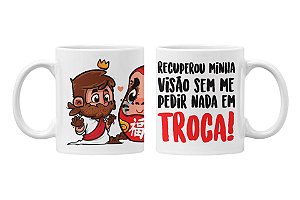 Caneca recuperou minha visão