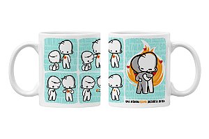 Caneca uma pequena chama