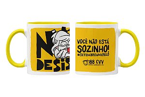 Caneca você não está sozinho