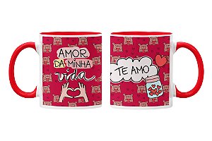 Caneca amor da minha vida