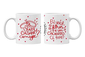 Caneca quer casar comigo?