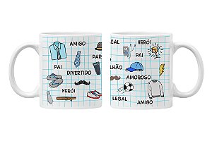Caneca frases pai - Personalizada