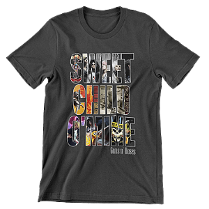 Camiseta Guns N' Roses Sweet Child O'mine Preta