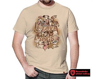 Estampas de personagens em camisetas maneiríssimas. - RedBug