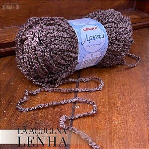 Lã Açucena Lenha C7123 100g 100% Acrílico